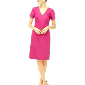 J.Crew V-neck sheath dress. Size 2